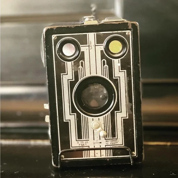 Vintage Box Camera 1930’s Brownie Six-16 Junior Box Camera Brownie Camera